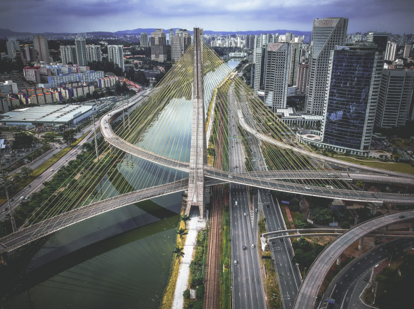 Sao Paulo bridge