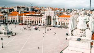 Lisbon Portugal Square