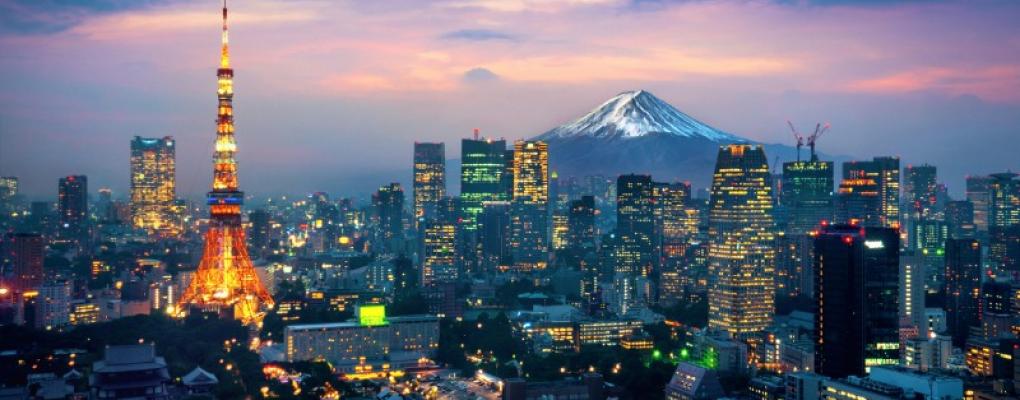 Arial view of Tokyo